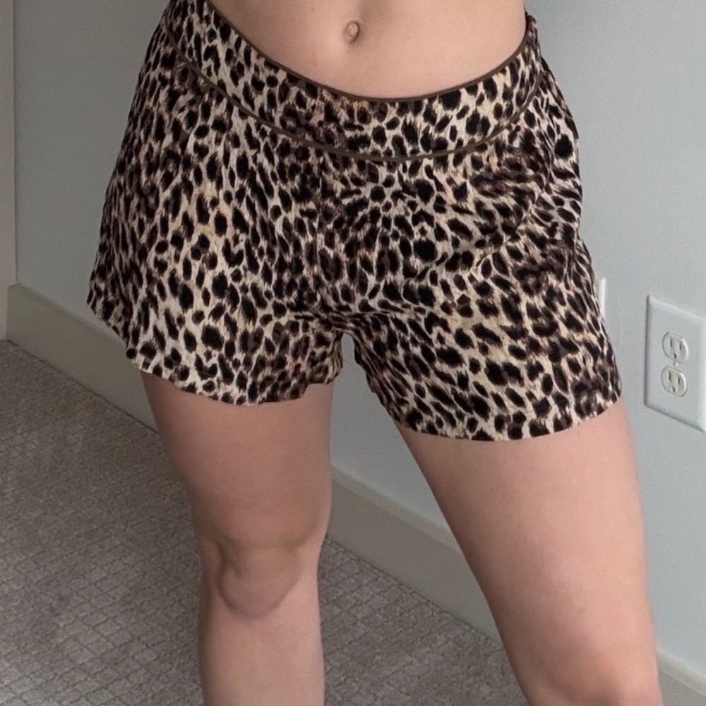 Y2K Forever‎ 21 Leopard Print Flowy Fit Shorts Size Medium
